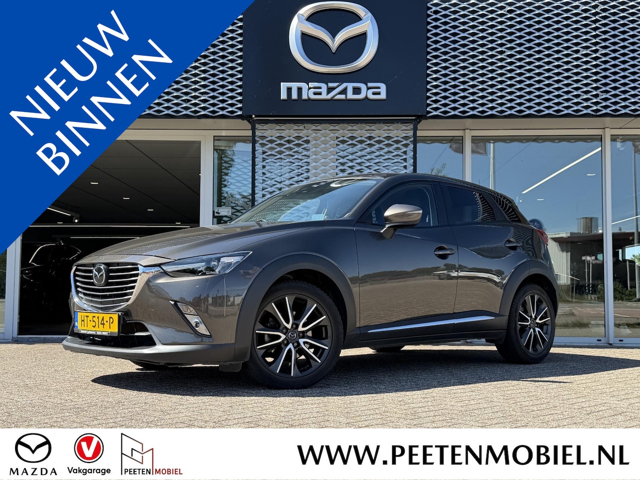 Mazda CX-3 - 2.0 SkyActiv-G 120 GT-M | BOSE | leer | Head Up Display - AutoWereld.nl