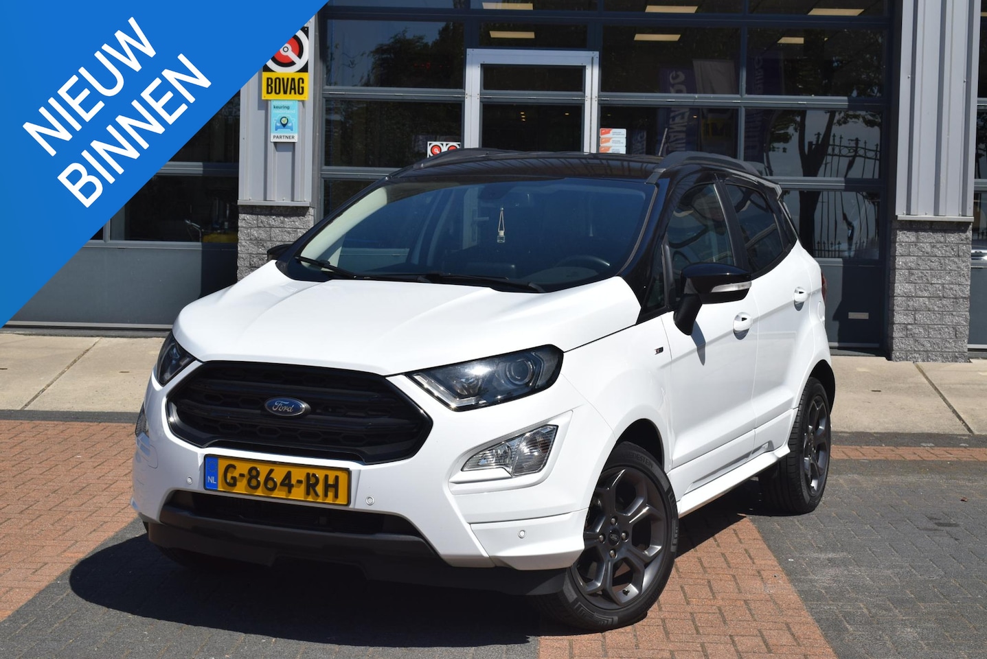 Ford EcoSport - 1.0 EcoBoost ST-Line Two-Tone, Airco, Navi, Cruise, B&O Audio, Camera, Km 23000 !! - AutoWereld.nl