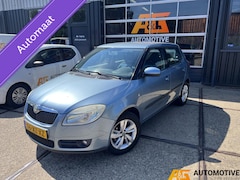 Skoda Fabia - 1.6-16V Automaat 2007 Blauw | Airco | Cruise |