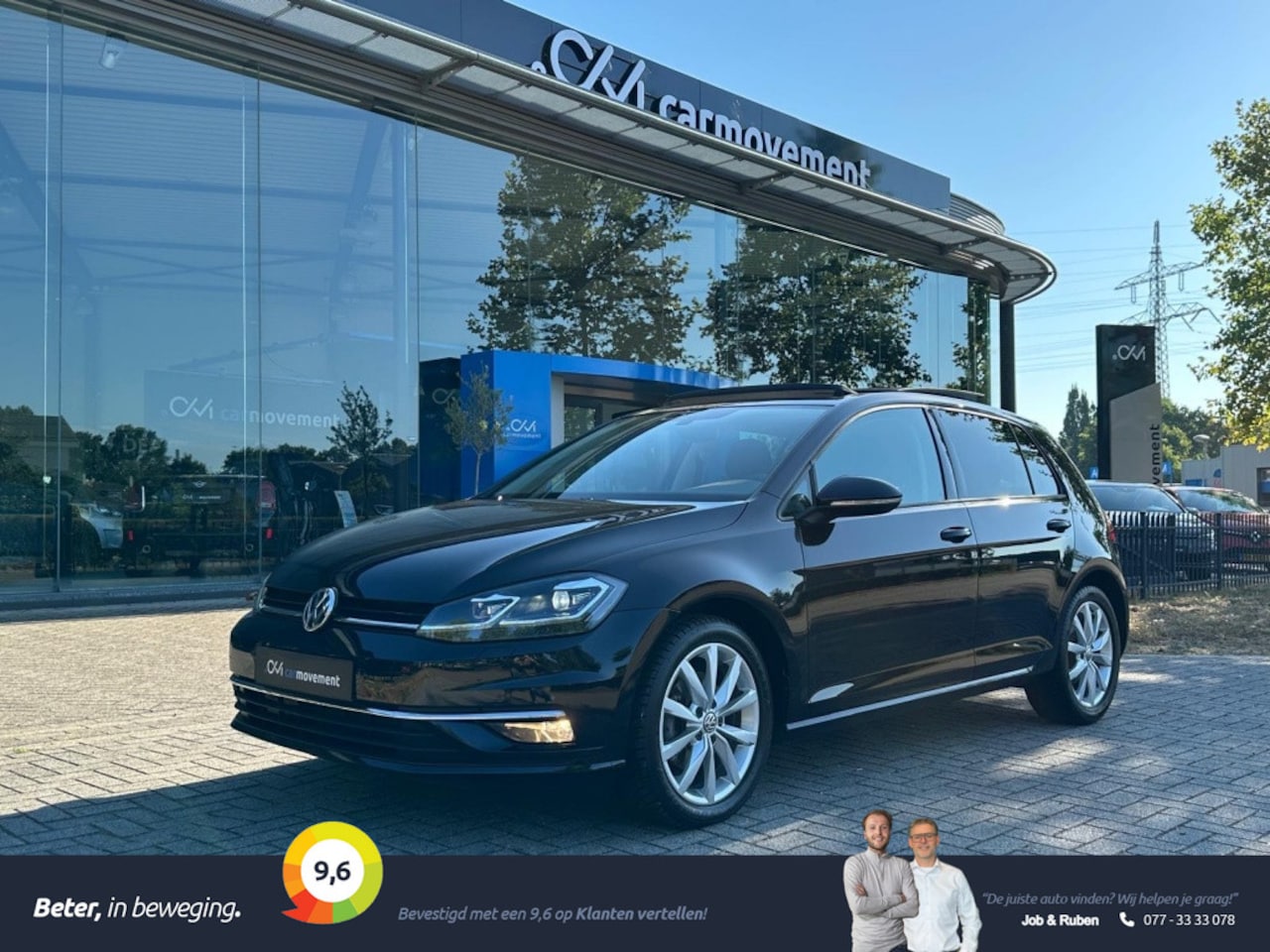 Volkswagen Golf - 1.5 TSI Highline Aut. I Pano I Navi I Stoelverw. I 17'' Lm - AutoWereld.nl