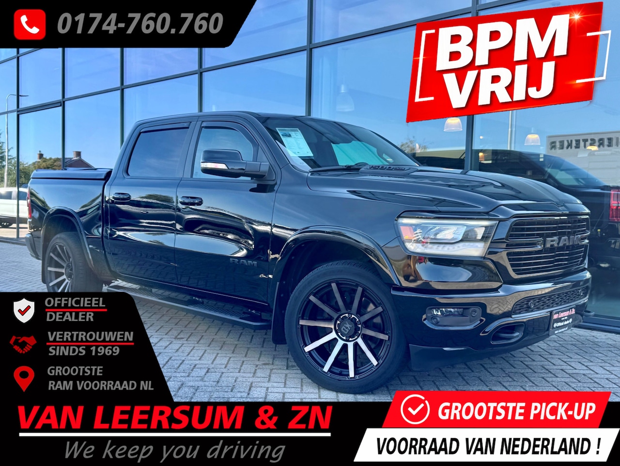Dodge Ram 1500 - 5.7 V8 Laramie Sport | Alpine | Uitlaatklep | Alarm | Trekhaak | LPG - AutoWereld.nl