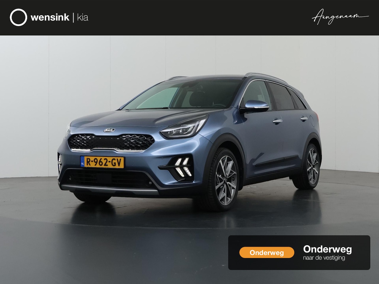 Kia Niro - 1.6 GDi Hybrid Executive Edition | Lederen Bekleding | Dodehoekdetectie | Stoel/Stuurwielv - AutoWereld.nl