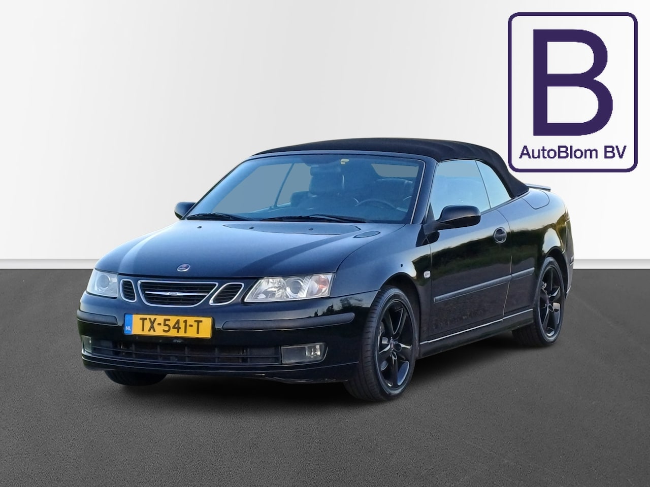 Saab 9-3 Cabrio - 1.8t Vector /Trekh./Leder/Cruise/Clima/17"/Parkh. achter/ - AutoWereld.nl