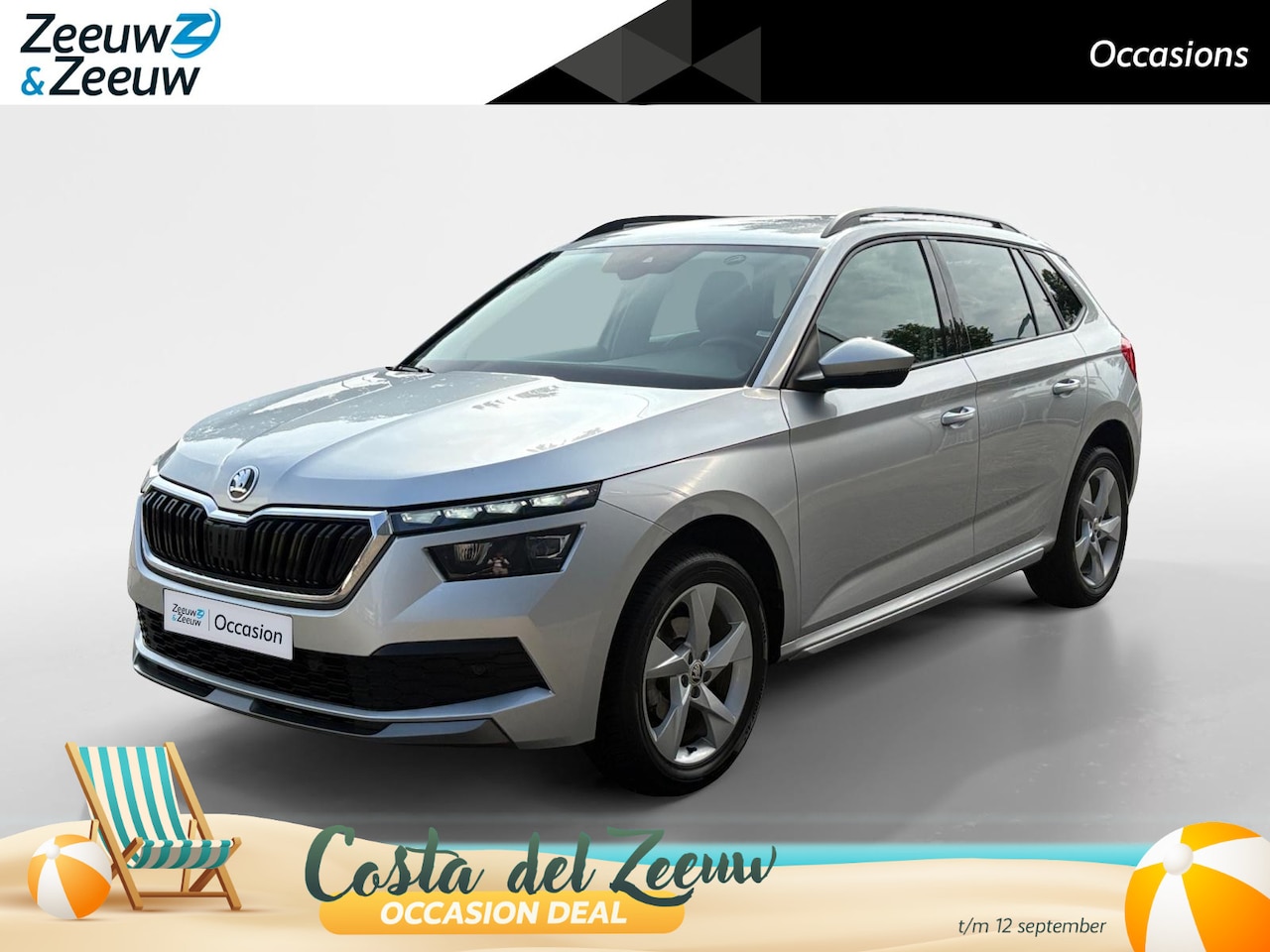 Skoda Kamiq - 1.0 TSI Business Edition | Navi | Parkeersensoren V+A | Virtual Cockpit | Lichtmetalen Vel - AutoWereld.nl