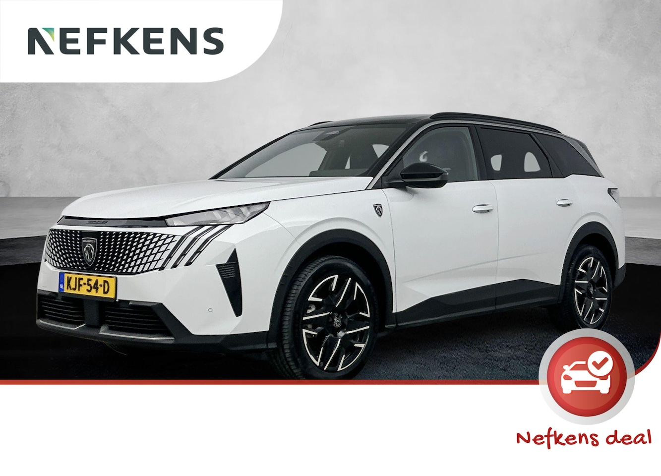Peugeot 5008 - SUV 136pk Hybrid Automaat GT | 7-Pers. | Elektrisch Achterklep | Stoelverwarming | Draadlo - AutoWereld.nl