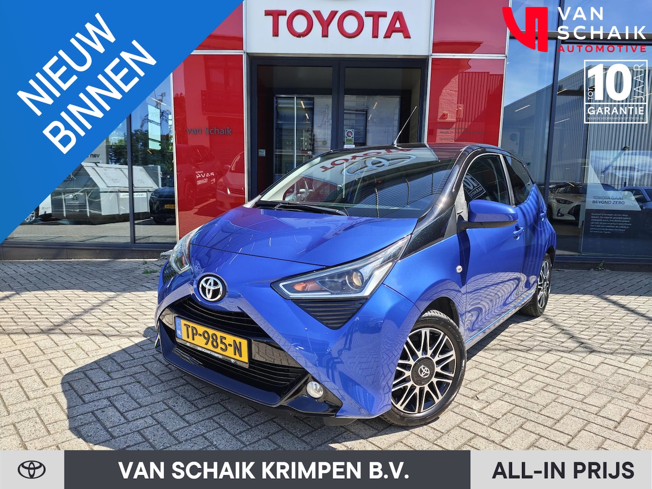 Toyota Aygo - 1.0 VVT-i x-clusiv | Apple Carplay/Android Auto | Lichtsensor | Achteruitrijcamera - AutoWereld.nl