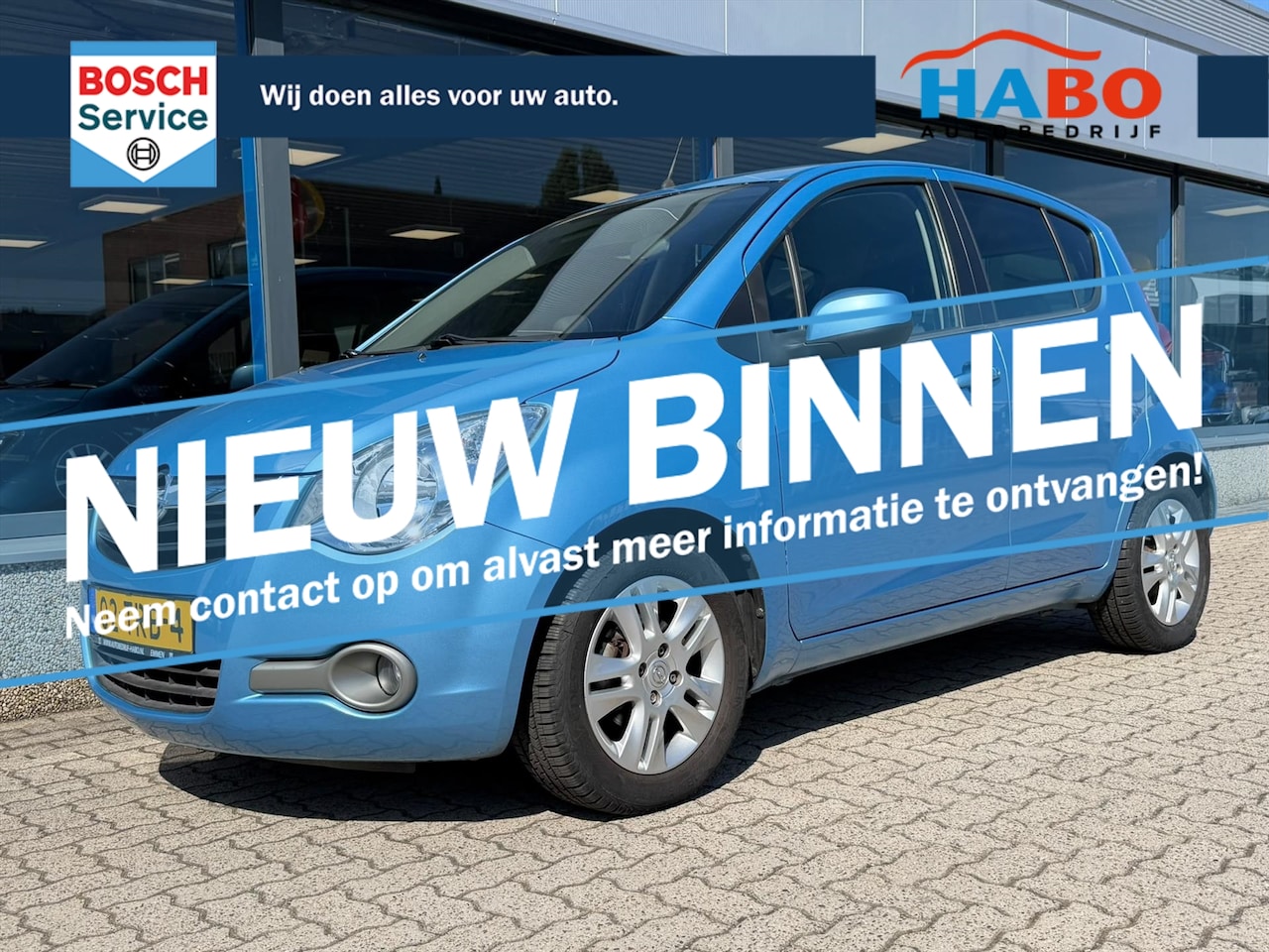 Opel Agila - 1.0 12V EDITION AC/CV+AB/ELEK.RAMEN/LMV/40.000KM!! - AutoWereld.nl