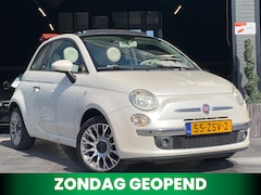 Fiat 500 C - 1.2 Lounge|Cabriodak|PDC|Airco|Half Leder|El.Raam