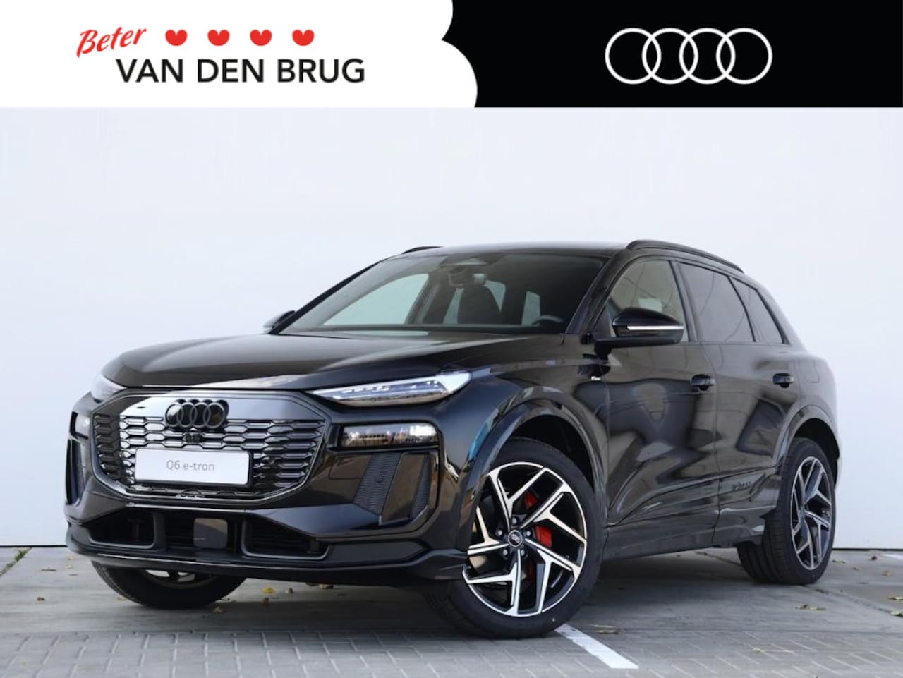 Audi Q6 e-tron - S edition 83Kwh 185 kW / 252 PK SUV | Luchtvering | B&O | Trekhaak | Zwart optiek | Winter - AutoWereld.nl