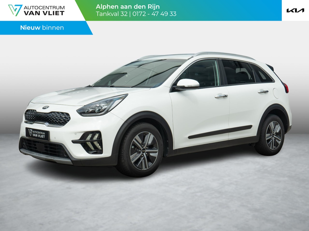 Kia Niro - 1.6 GDi Hybrid DynamicPlusLine | Navigatie | Achteruitrijcamera | Stoel en stuurverwarming - AutoWereld.nl