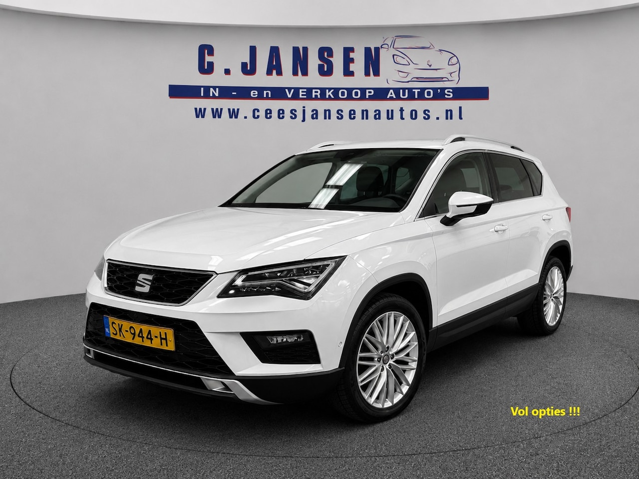 SEAT Ateca - 1.4 EcoTSI Xcellence Business Intense Automaat! Volle auto | Alcantara bekleding | Apple C - AutoWereld.nl