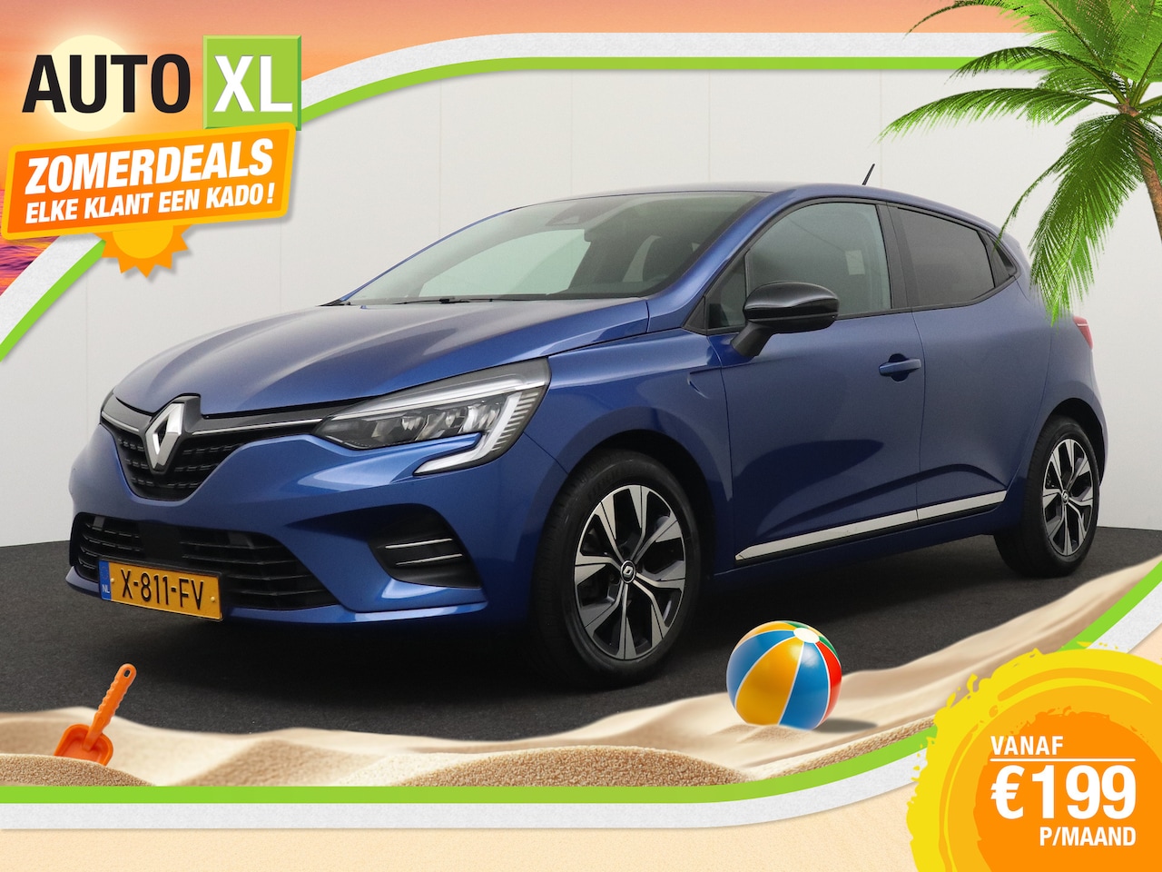 Renault Clio - 1.0 92 PK TCe Evolution Carplay Navi 16'LMV Privacy Glas LED - AutoWereld.nl