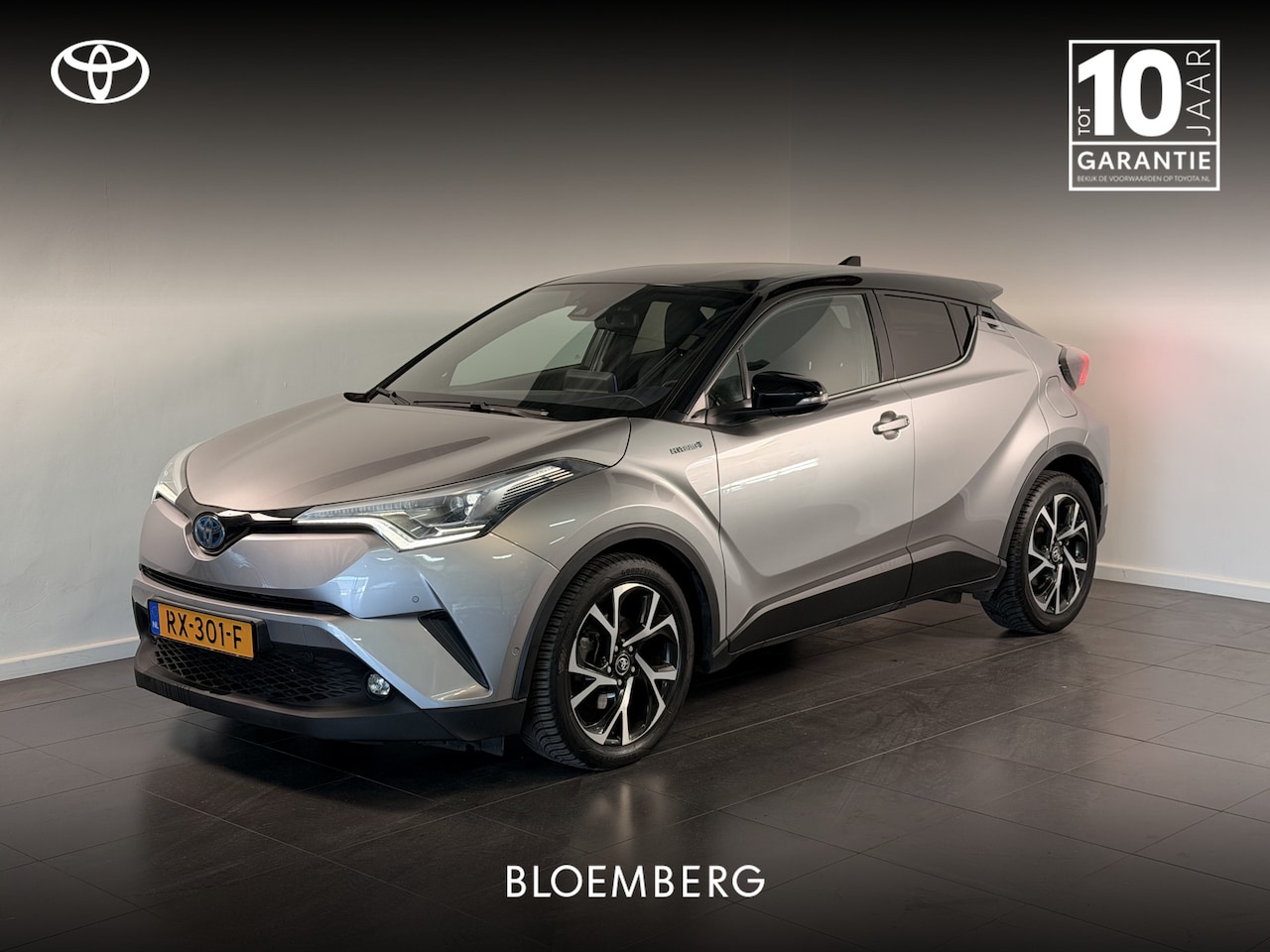 Toyota C-HR - 1.8 Hybrid Bi-Tone Plus | Stuur/Stoelverwarming | Leder | BSM | - AutoWereld.nl