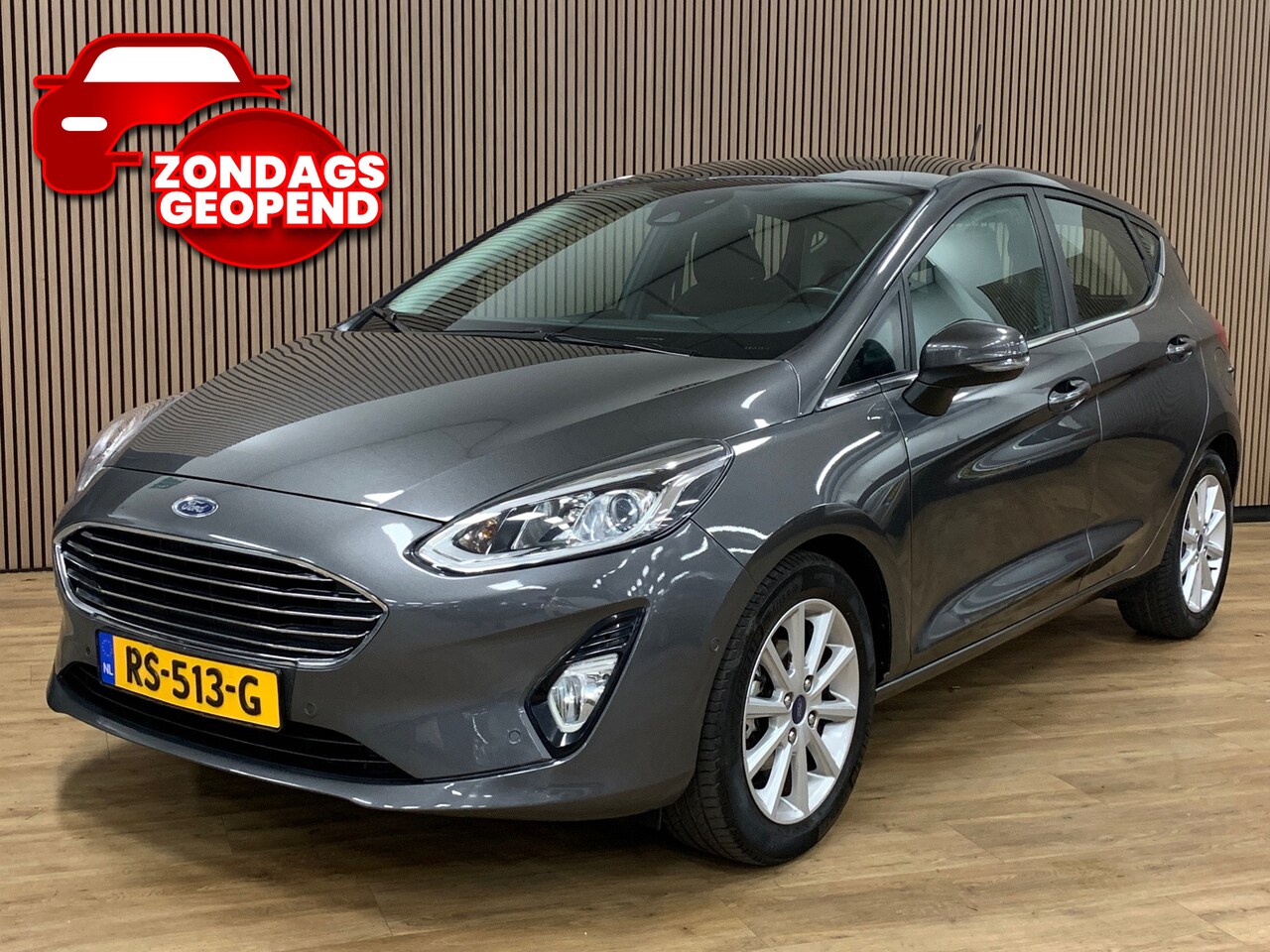 Ford Fiesta - 1.0 EcoBoost Titanium|Camera|83000KM|LED| - AutoWereld.nl