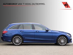 Mercedes-Benz C-klasse Estate - 400 4MATIC AMG PANORAMADAK LUCHTVERING LEDER MEMORY HEAD-UP COMAND 19'' TREKHAAK