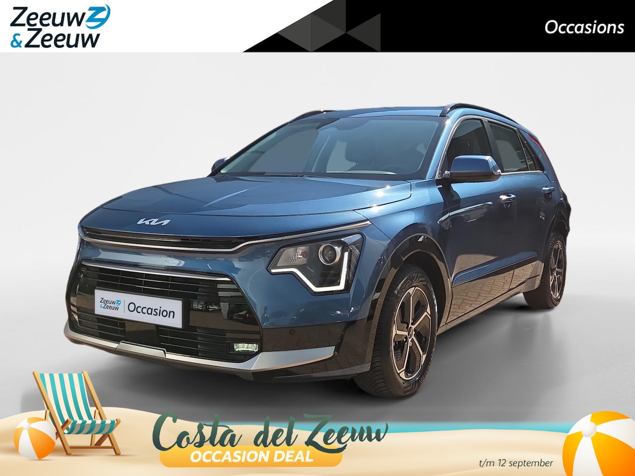 Kia Niro - 1.6 GDi Hybrid DynamicLine 1e Eigenaar | Dealer onderhouden | Trekhaak | Fabrieksgarantie - AutoWereld.nl