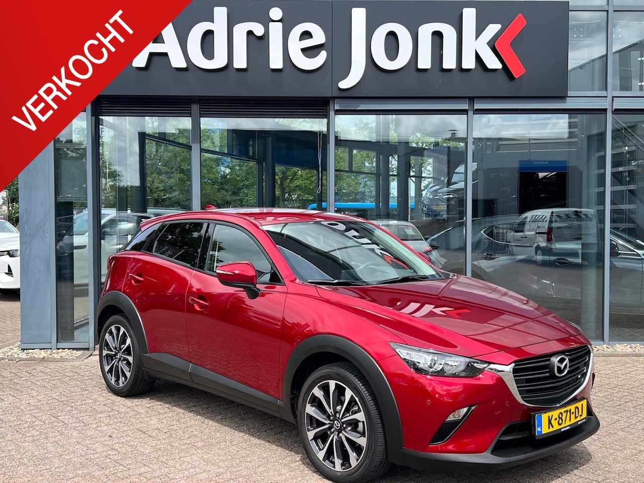 Mazda CX-3 - 2.0 SkyActiv-G 121 Sportive | NAVIGATIE | A.CAMERA | 18 INCH LMV | STOEL VERWARMING | CRUI - AutoWereld.nl