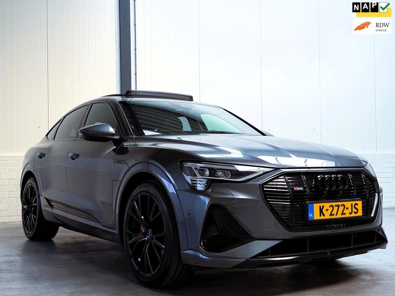 Audi e-tron Sportback - 50 quattro S-Line|Pano|SoH 99,7%|Luchtvering| 71 kWh - AutoWereld.nl