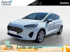 Ford Fiesta - 1.0 EcoBoost Hybrid Titanium X | Climate | Cruise | Camera | Stuurverw. | LM Velgen | Navi
