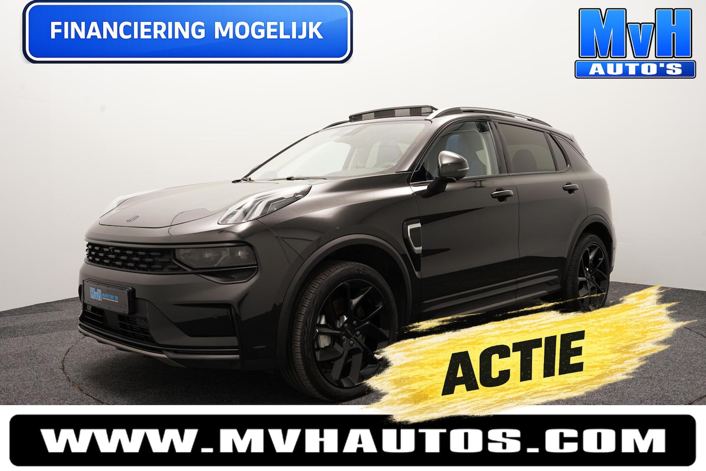 Lynk & Co 01 - 1.5 PHEV|FULL BLACK XL|360°CAM|NAP|PANO - AutoWereld.nl