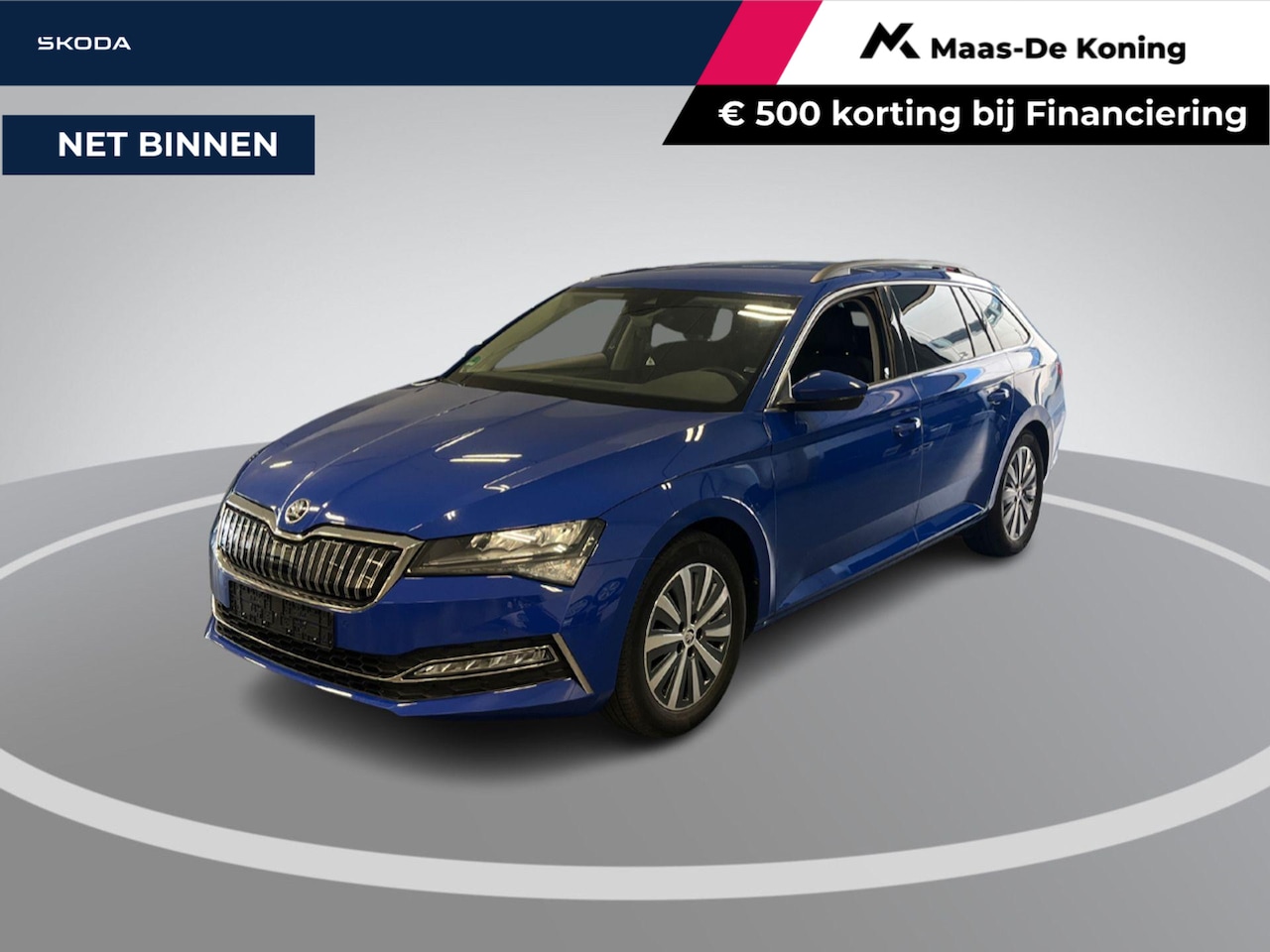 Skoda Superb Combi - 1.4 TSI 218pk DSG iV Business Edition · Apple/Android Car Play · Wegklapbare Trekhaak · P- - AutoWereld.nl