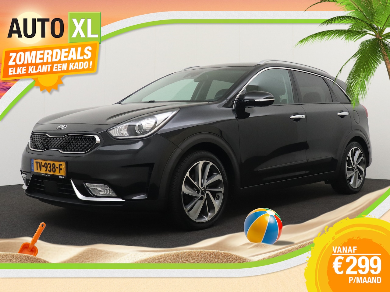 Kia Niro - 1.6 GDi Hybrid Exe.Line Trekhaak Leder Carplay Stoelverkoeling - AutoWereld.nl