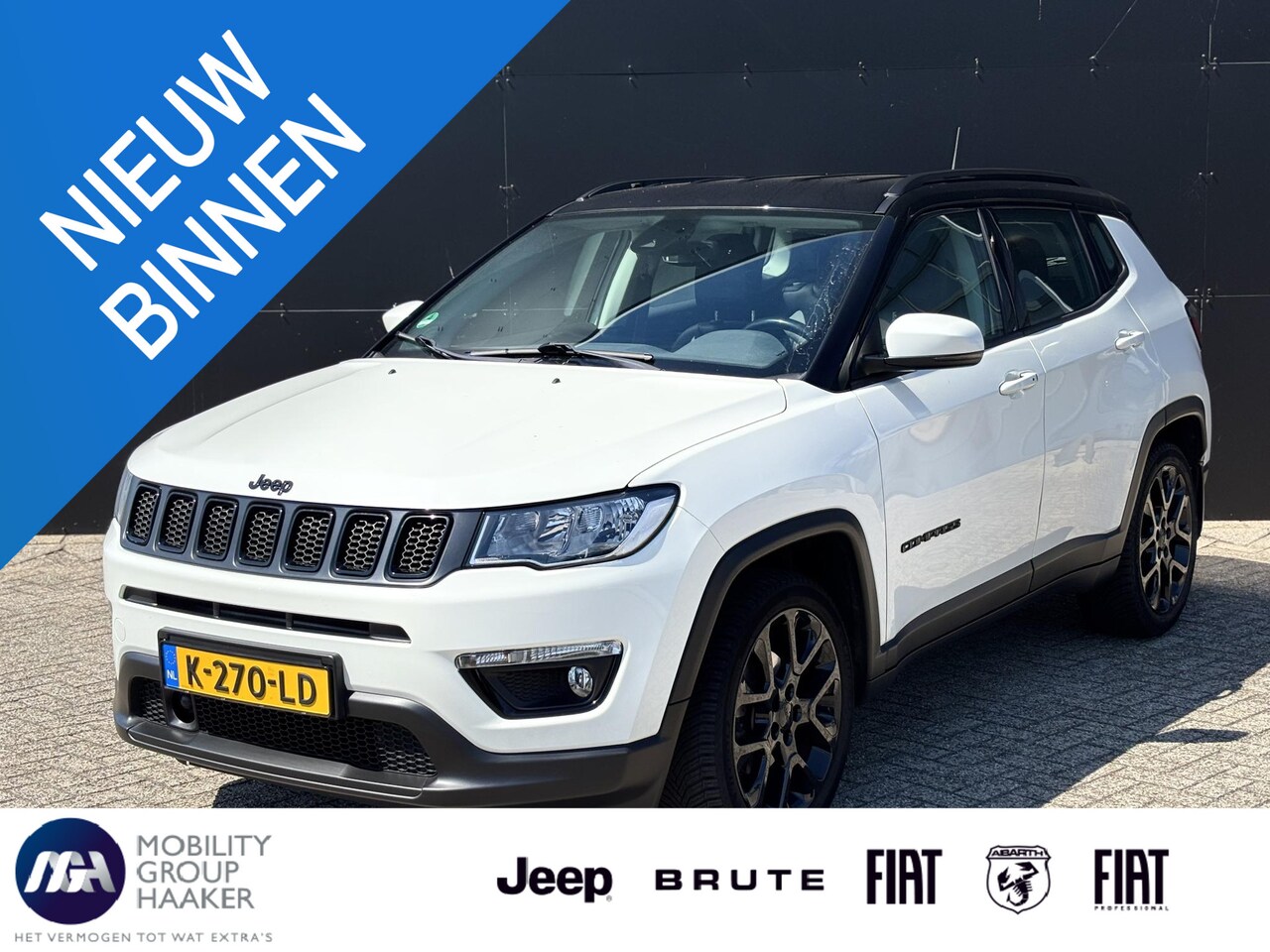Jeep Compass - 1.3T Night Eagle Liberty Edition | Apple/Android | Dealer-Onderhouden | Trekhaak - AutoWereld.nl