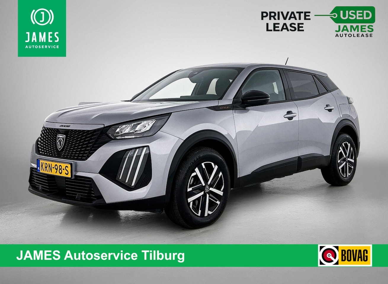 Peugeot 2008 - 1.2 Hybrid 145 Style AUTOMAAT | CARPLAY | LED | CRUISE - AutoWereld.nl
