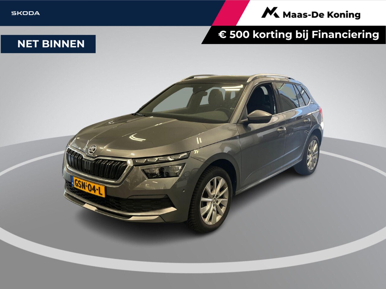 Skoda Kamiq - 1.0 TSI 110pk DSG Business Edition · Camera · Trekhaak · Apple/Android Car Play · Stoelver - AutoWereld.nl