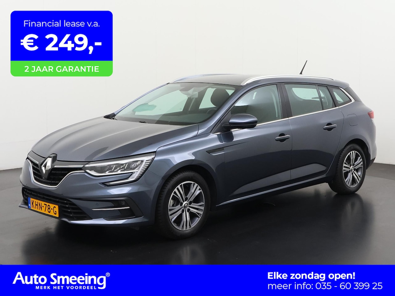 Renault Mégane E-Tech - Estate 1.6 Plug-In Hybrid 160 Evolution | Trekhaak | Camera | Navigatie | Zondag Open! - AutoWereld.nl