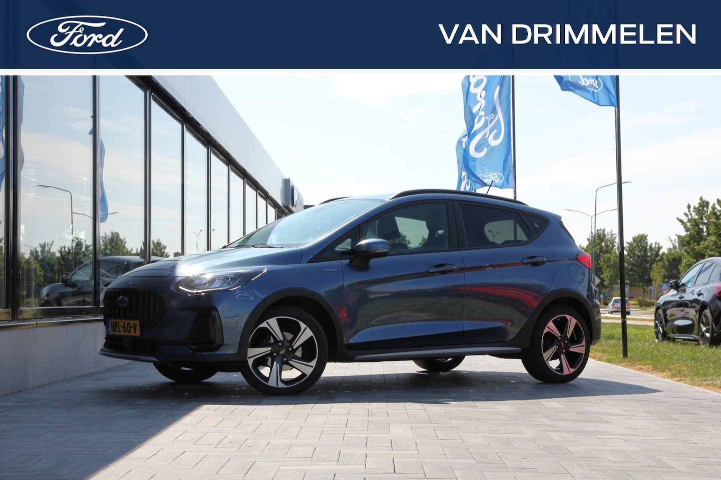 Ford Fiesta - 1.0 EcoBoost 100pk Active 'Chrome Blue' | Winter Pack | Privacy Glass | 17 inch | Top-staa - AutoWereld.nl