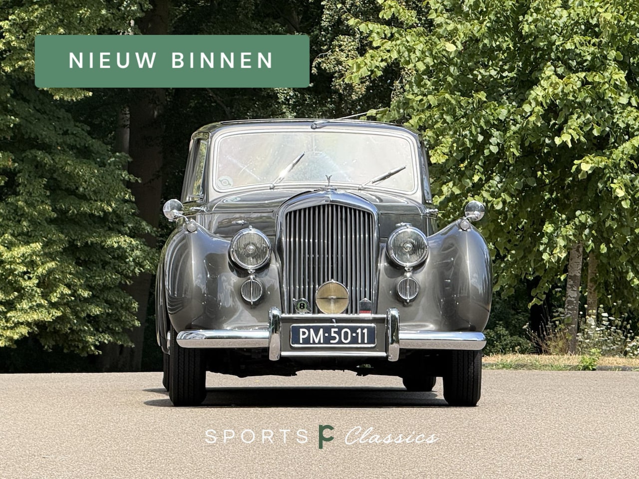 Bentley MK VI - LHD 1952 chassis B472LNZ, factory left-hand drive, 14,215 miles - AutoWereld.nl