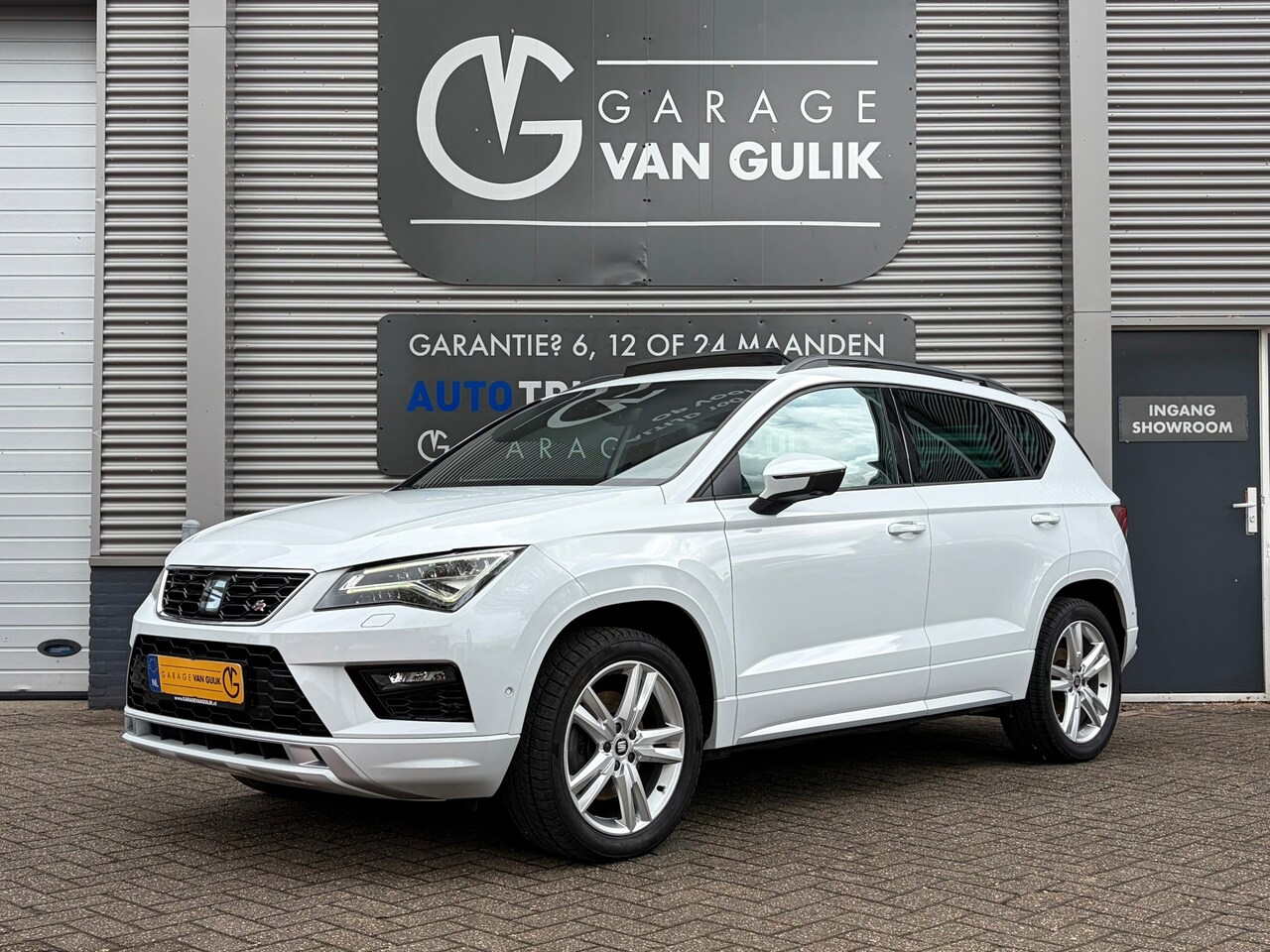 SEAT Ateca - 2.0 EcoTSI FR 4DRIVE 190PK Automaat,Trekhaak,Panodak,Navi,ACC,Clima,Camera,Stoelverwarming - AutoWereld.nl