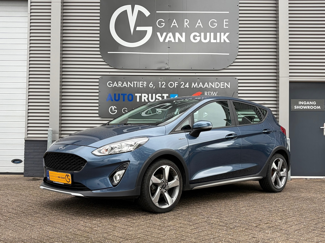 Ford Fiesta - 1.0 Active 101PK Automaat,Carplay,Clima,Cruise,Isofix,Bluetooth,PDC,ElektrRamen+Spiegels,L - AutoWereld.nl