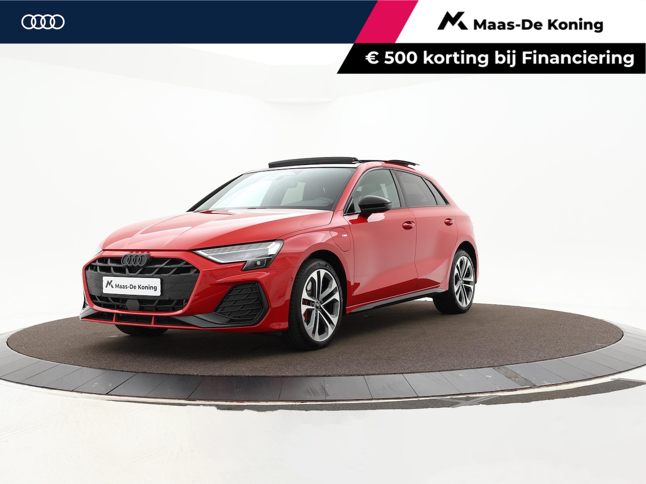 Audi A3 Sportback - 45 TFSIe 272pk S-tronic S edition Competition · Panoramadak · Camera · Keyless · Elek. Voo - AutoWereld.nl