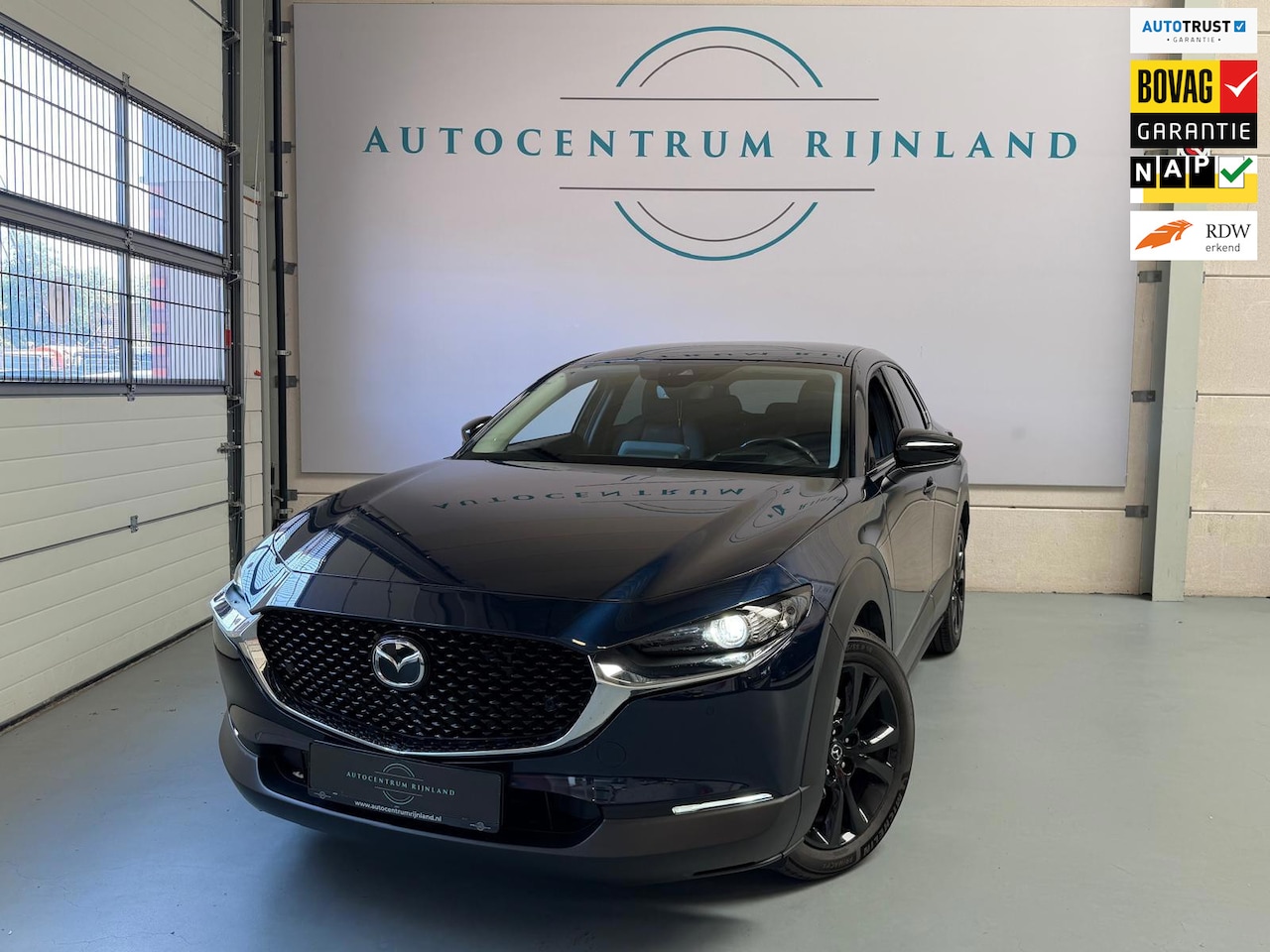 Mazda CX-30 - 2.0 e-SkyActiv-X M Hybrid Sportive 1 jaar Bovag Garantie, headsupp display, dtoelverwaming - AutoWereld.nl