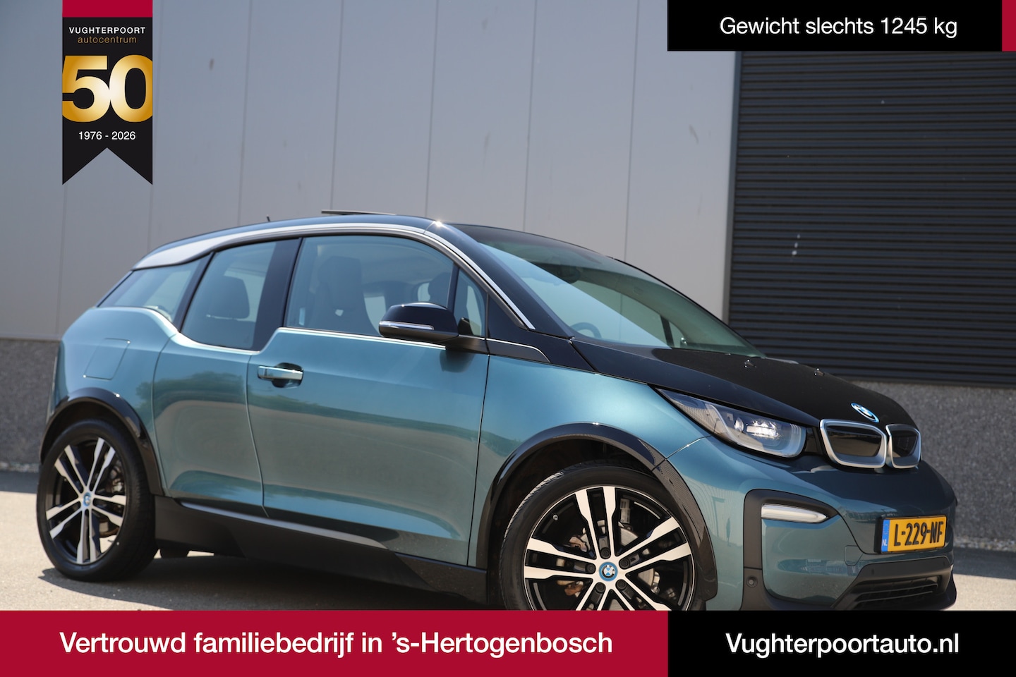 BMW i3 - Executive 120Ah 42 kWh*Blue Ridge*/Leder/H-Kardon/16.000km//W-pomp/20" - AutoWereld.nl