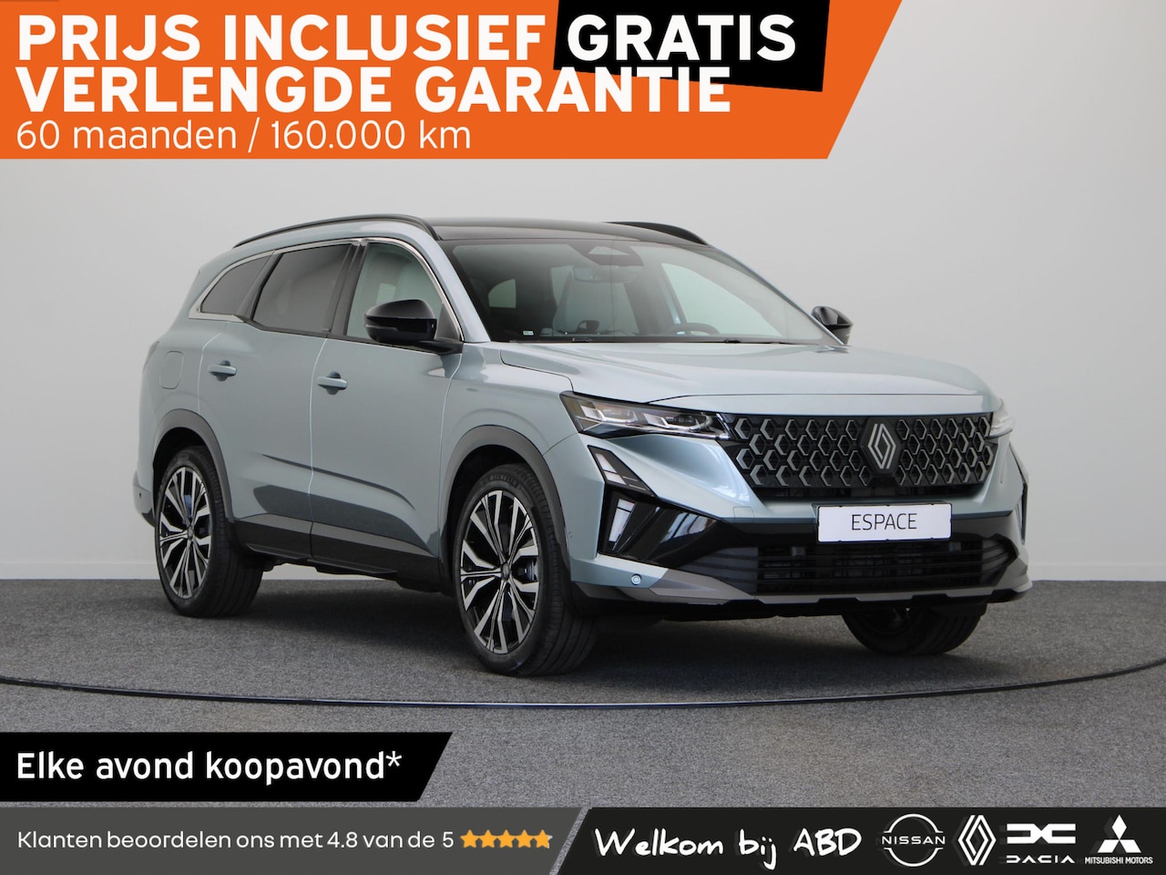 Renault Espace - E-Tech full hybrid 200 iconic 5p. | Vijf jaar garantie | Panoramisch dak | Harman Kardon | - AutoWereld.nl