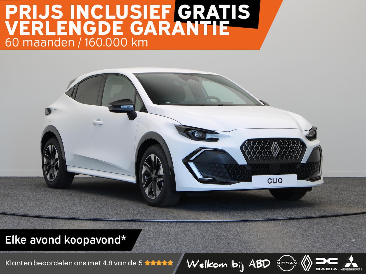 Renault Clio - Hybrid 160pk techno | Vijf jaar garantie | Stoelverwarming | 360 graden camera | All seaso - AutoWereld.nl