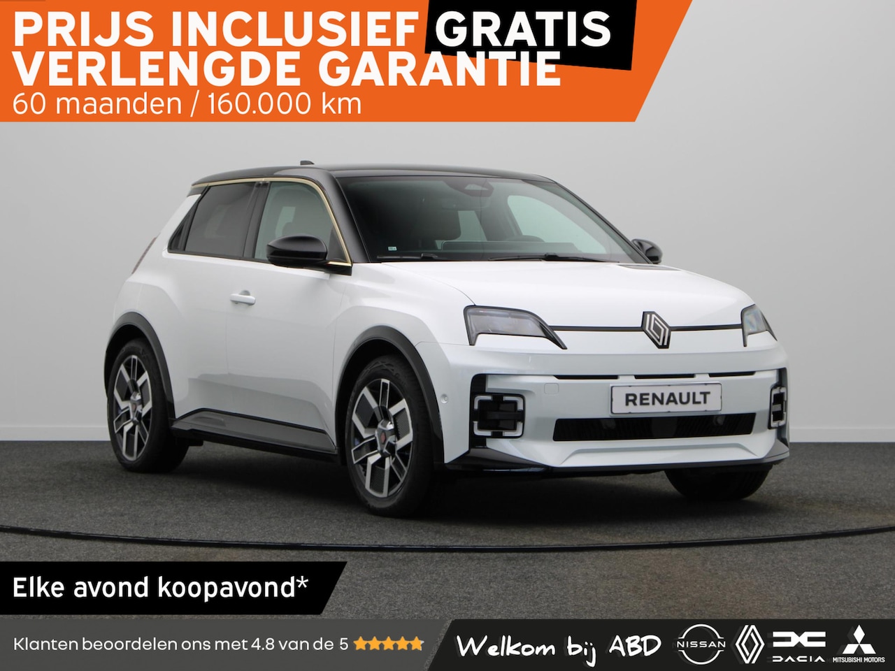 Renault 5 - comfort range techno 52 kWh | Vijf jaar garantie | Stoel- en stuurwielverwarming | Blind s - AutoWereld.nl