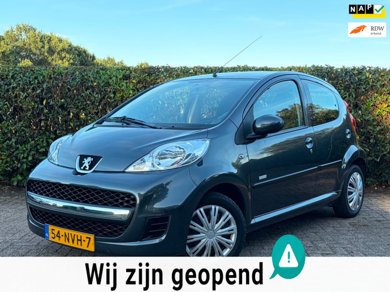 Peugeot 107 - 1.0-12V Millesim 5DRS/Airco/1e eigenaar/NAP/electrische ramen - AutoWereld.nl