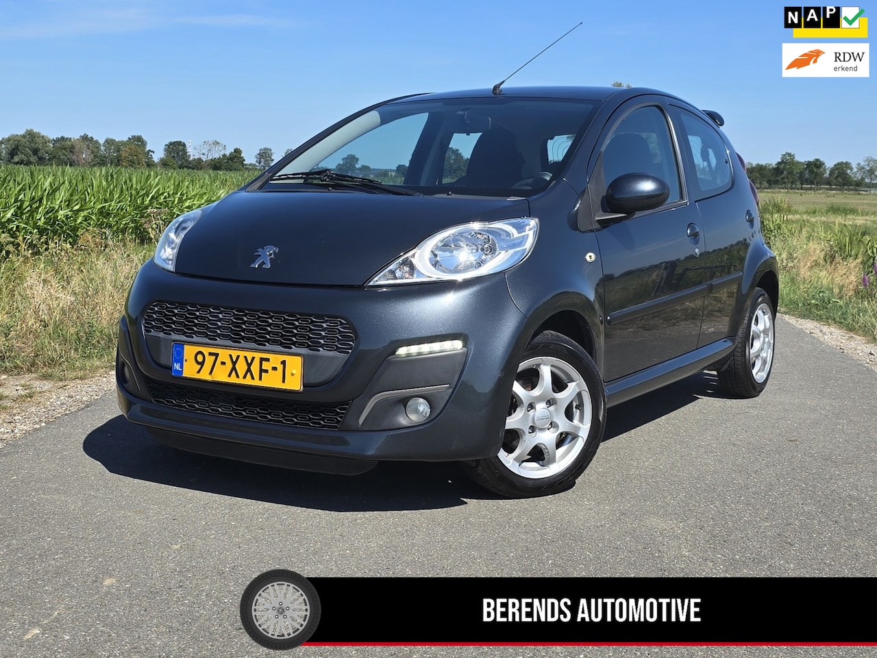 Peugeot 107 - 1.0 Active I Airco I Licht Metalen Velgen I Spoiler - AutoWereld.nl