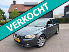 Volvo V50 - 1.6D S/S Sport Airco/Ecc Leer Navigatie Xenon Lm Velgen