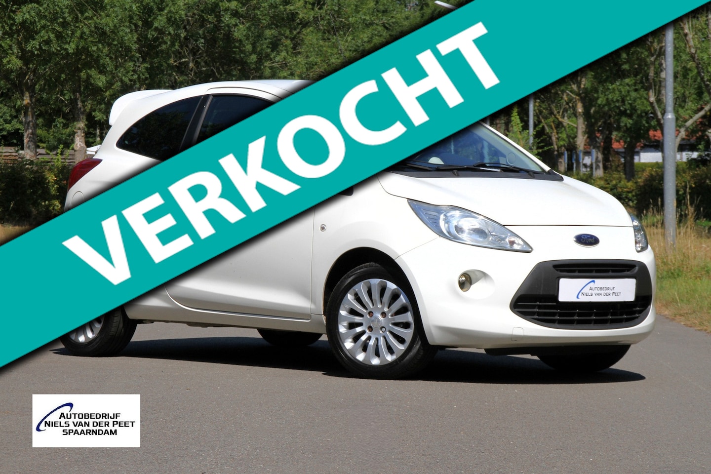 Ford Ka - 1.2 Titanium X Origineel pas 46.000 km. / Airco / Sportvelgen / Achterspoiler - AutoWereld.nl