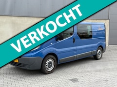 Renault Trafic - 2.5 dCi T29 L2H1 DC MARGE+DUBBELE CABINE+AIRCO+ELEKTRISCHE PAKKET+TREKHAAK+2 SLEUTELS