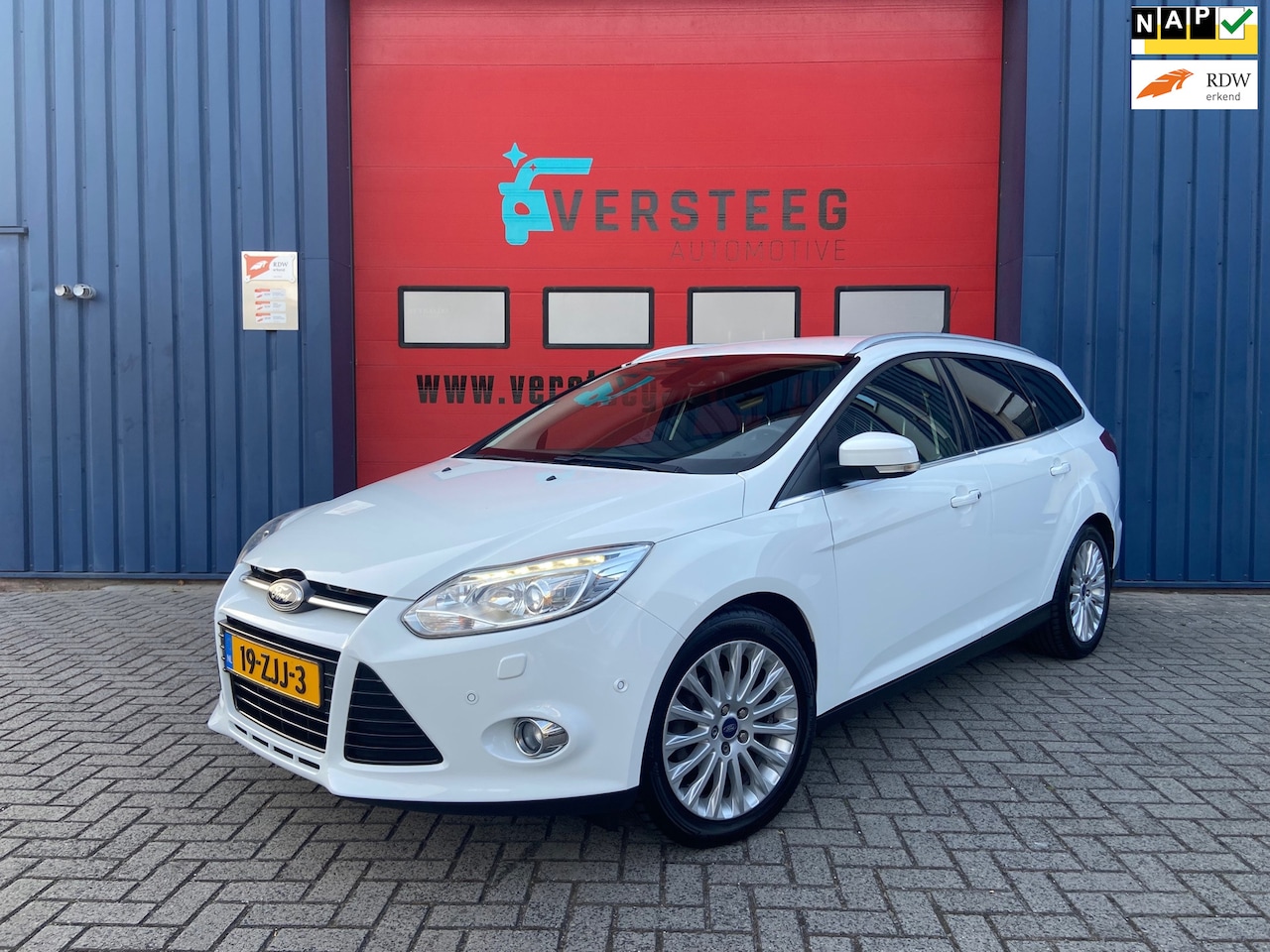 Ford Focus Wagon - 1.0 EcoBoost Titanium |Park assist|Trekhaak|Clima|Cruise - AutoWereld.nl