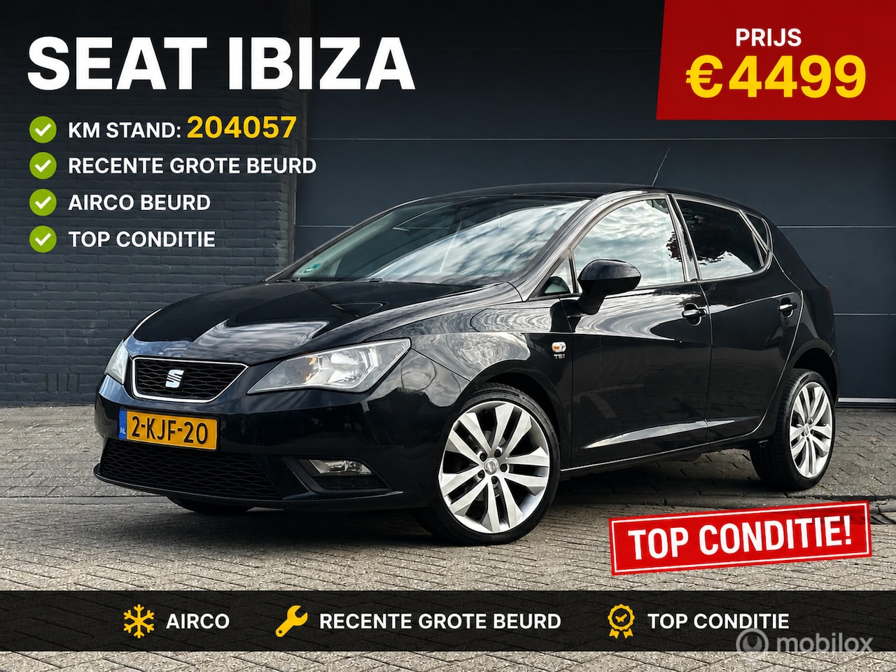 SEAT Ibiza - 1.2 TSI Style 1.2 TSI Style - AutoWereld.nl