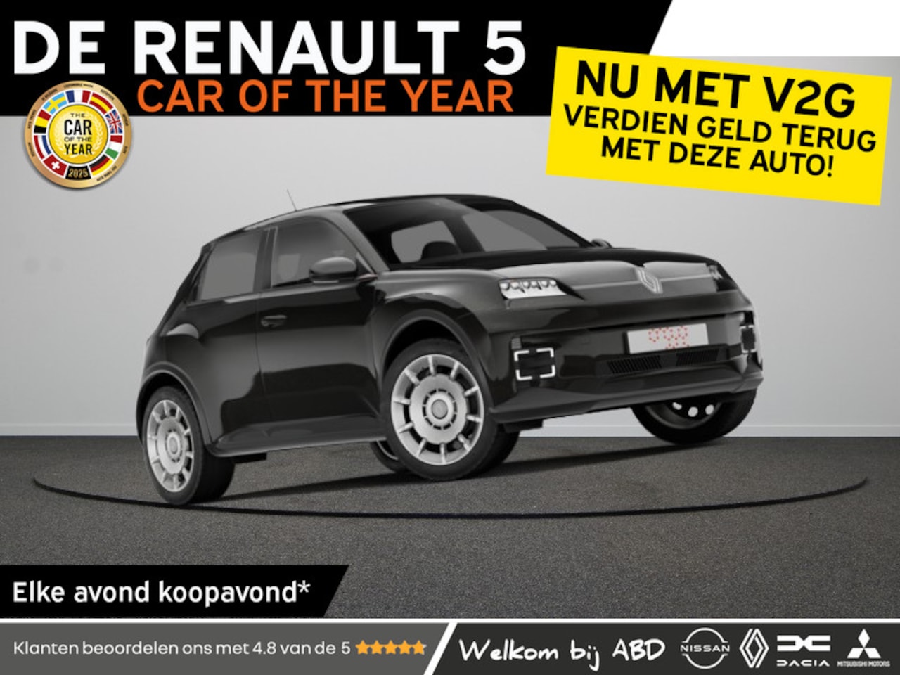 Renault 5 - Evolution Urban range | Cruise control met snelheidsbegrenzer | Full LED koplampen | ISOFI - AutoWereld.nl