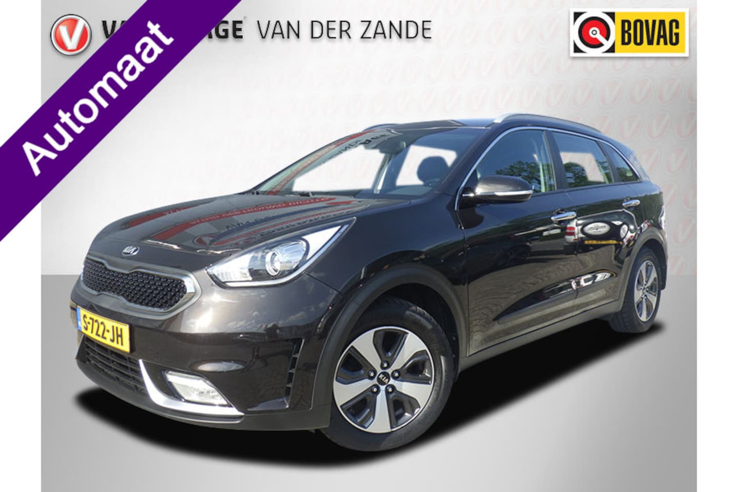 Kia Niro - 1.6 GDi Hybrid Aut BusinessLine, Camera, Stoel/Stuurverw, Navi! - AutoWereld.nl
