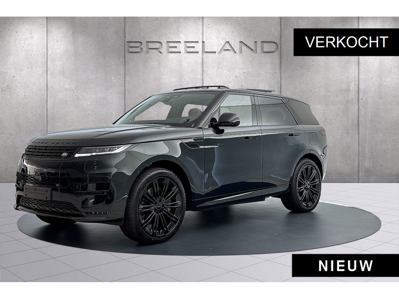 Land Rover Range Rover Sport - P550e Autobiography Edition | Towing Pack | Massage | British Racing Green - AutoWereld.nl
